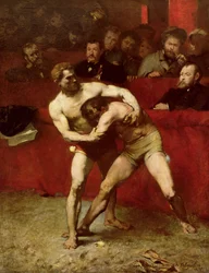 Lottatori, 1875